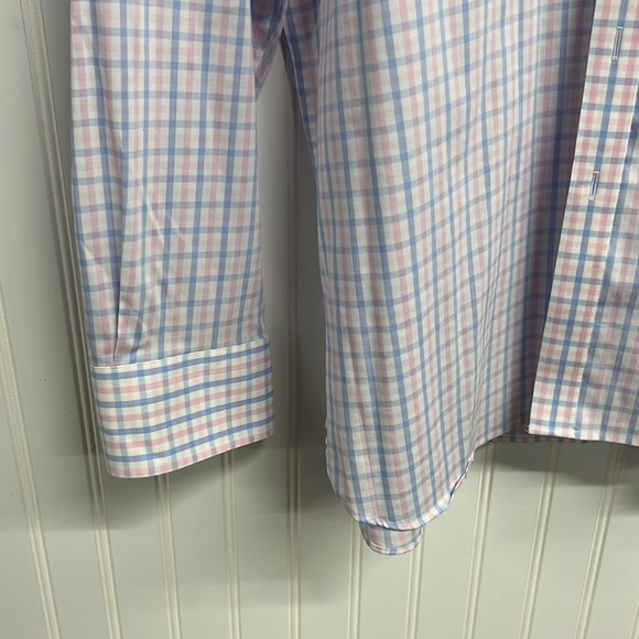 Twillory Button Down Long Sleeve Men’s Shirt Size 17 36/37 Tailored Fit - Picture 3 of 5